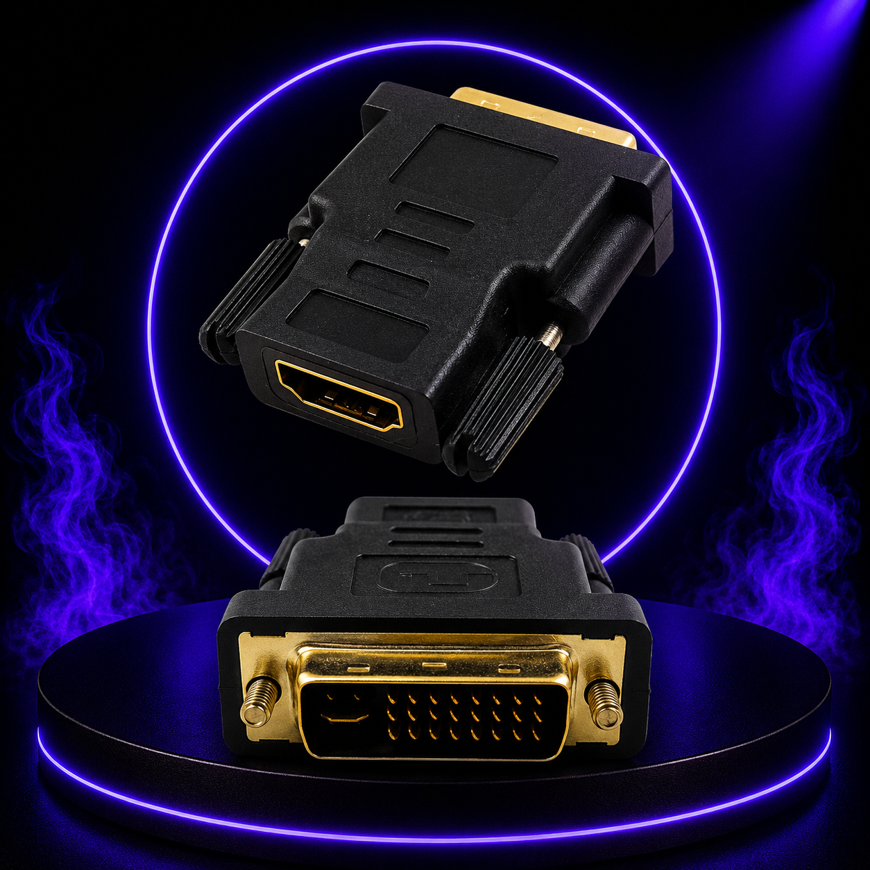 Int.co Adaptador Dvi/Hdmi 24+5 09-017B 1 INT.CO ADAPTADOR DVI/HDMI 24+5 09-017B