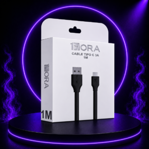 Cable USB Tipo C 3A 1M 1HORA CAB251N