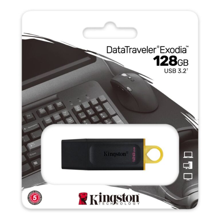 StarTec 2.0 - Informática y Servicio técnico 20 Pen-Drive-128-Gb-Kingston-Exodia-DTX-Negro_47243_3