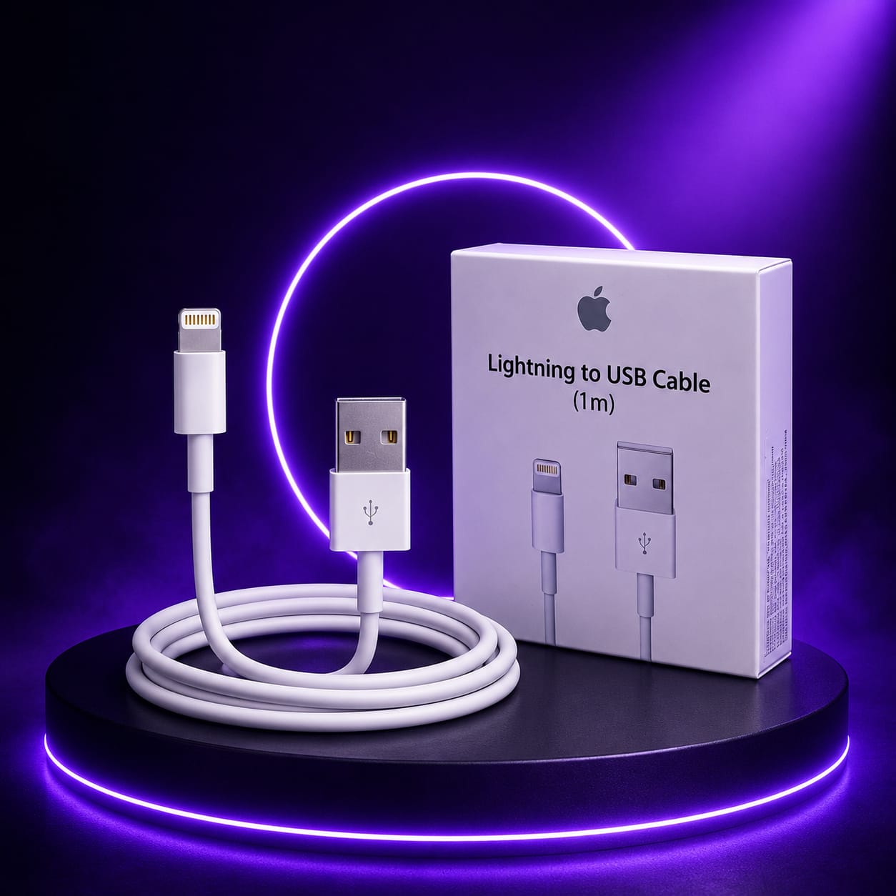 Cable Usb Iphone Lightning 1M 1 Cable USB Iphone Lightning 1M