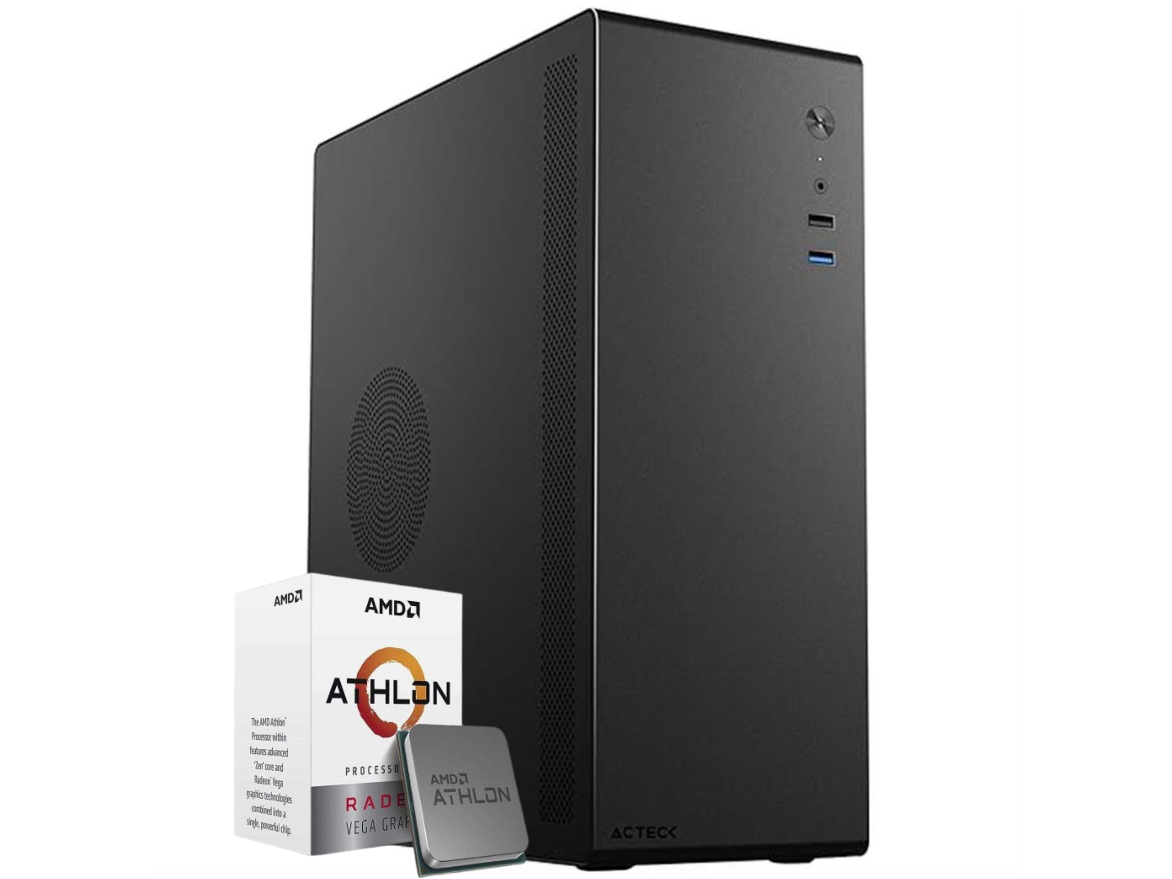 PC AMD Athlon 3000G 8GB 240GB 3 PC AMD Athlon 3000G 8GB 240GB - Imagen 3